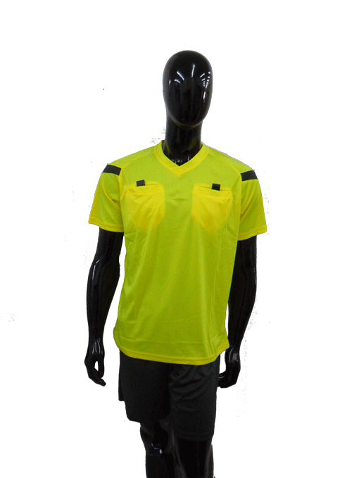 UNIFORME PARA ARBITROS AMARILLO