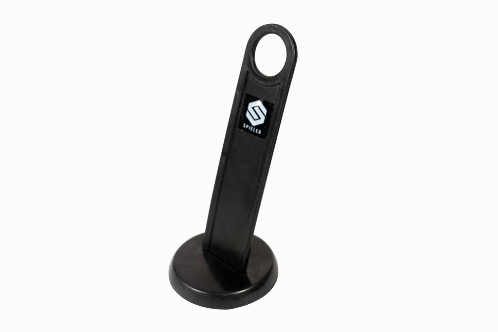 PORTADISCOS PLÁSTICO NEGRO