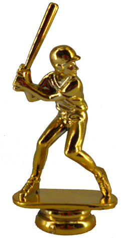 FIGURA D060 DE BÉISBOL CHICA - BATEADOR 9xH*14 cm