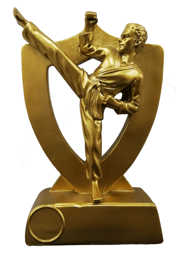 ESCULTURA S296 DE KARATE GRANDE