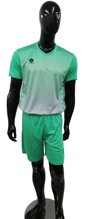 UNIFORME SOCCER - SPIELER DEGRADÉ FLUORECENTE MINT LEAF GREEN