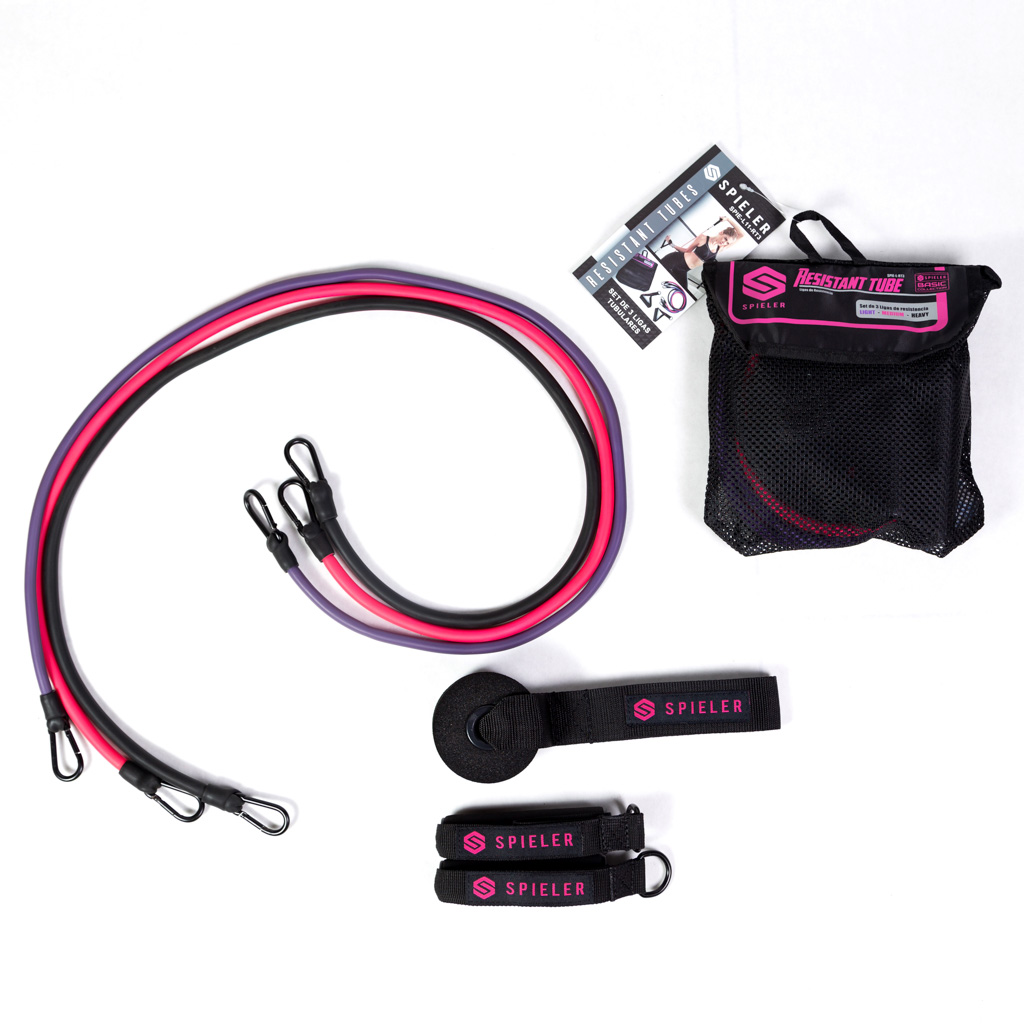 LIGAS TUBULARES SPIELER - SET DE  3Pz (HANDLES + MALETÍN)