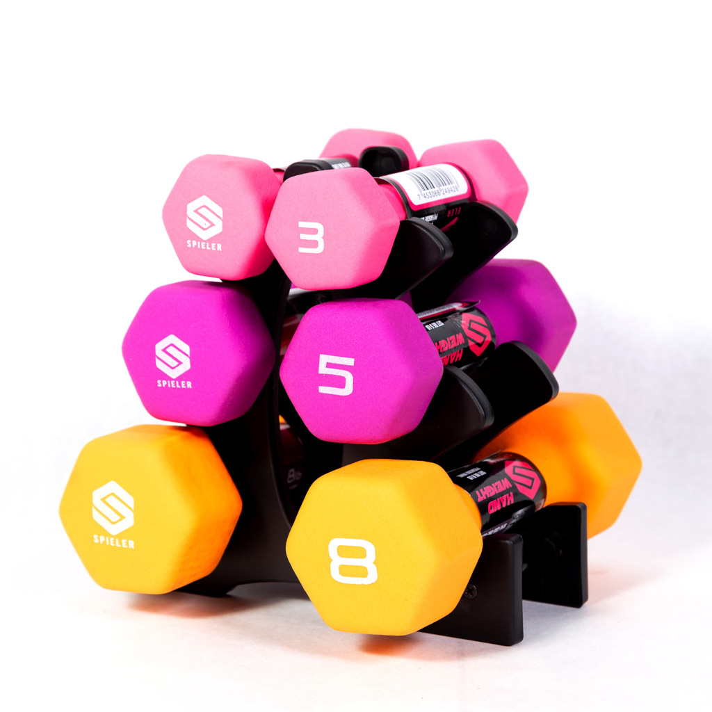 SET DE 32 lb CON RACK SPIELER