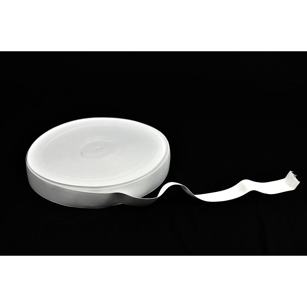 CINTA PARA DEMARCAR ÁREAS DEPORTIVAS - ELÁSTICA BLANCA 100mts x 5cm 