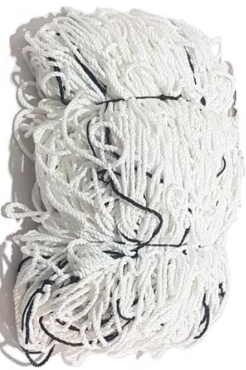 NET5-S FUTSALA PROFESIONAL BLANCA 3*2*0.8*1 DE 4 MM ESPESOR - PAR
