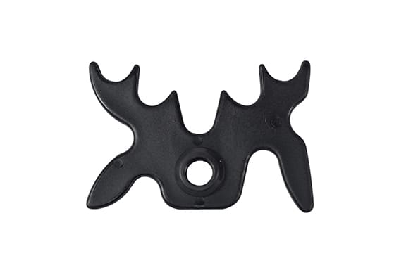 Reposapiés portátil de plástico de Billar para puente (mariposa)