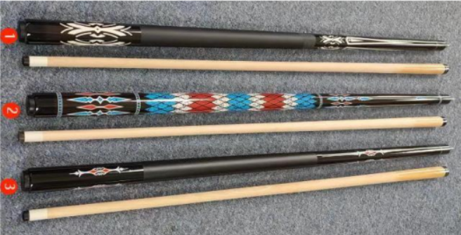TACO DE BILLAR 1/2-pc Pool cue. 57inch ,13mm tip.