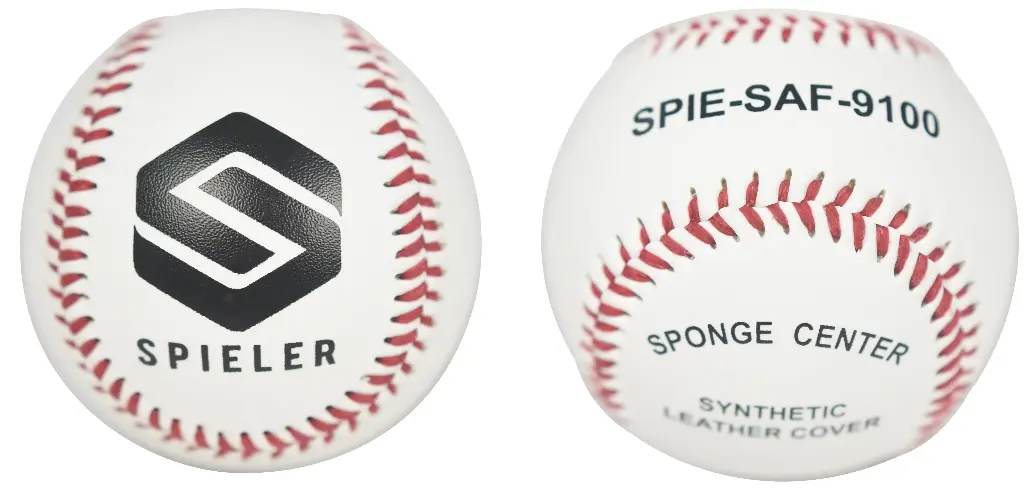 BOLA DE BÉISBOL SPIELER PVC 9" NIÑO - SAFETY BALL 