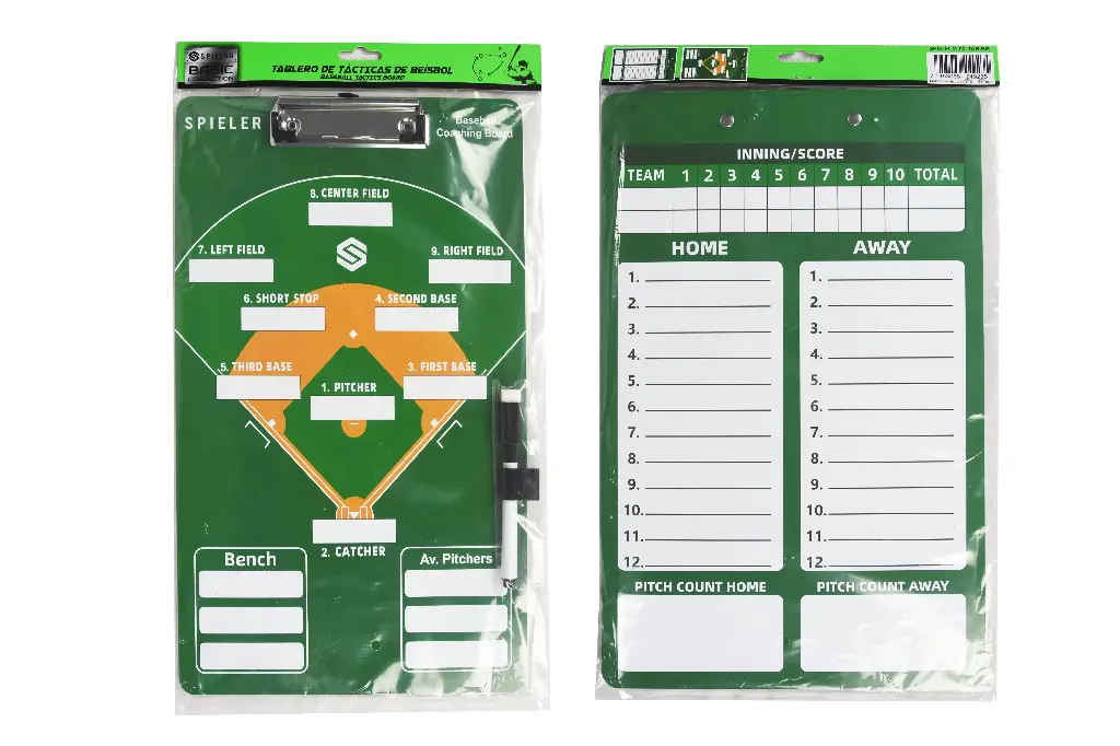 TABLERO PARA ENTRENADOR DE BÉISBOL SPIELER 33X22CM