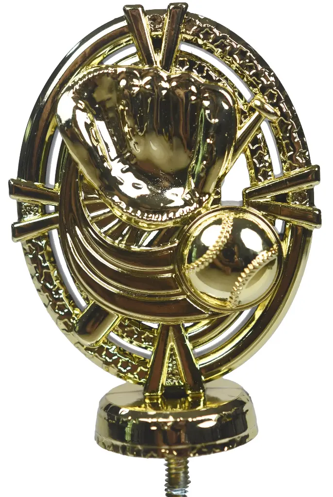 FIGURA D069 DE BÉISBOL - DEFENSIVA GUANTE Y PELOTA H*10.5 cm