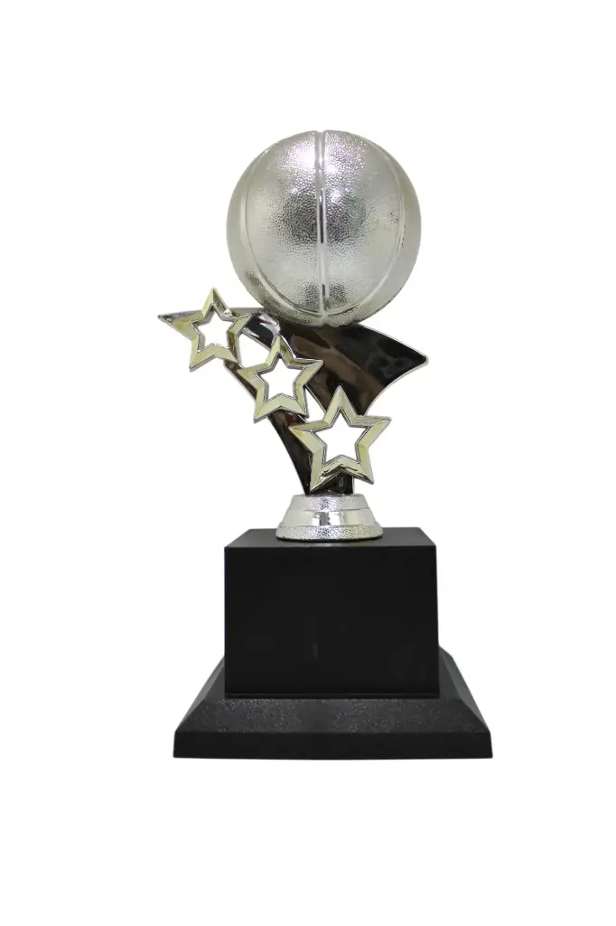 PREMIO BA506-043S DE BALONCESTO BALON CON ESTRELLAS 9.8x18.5CM