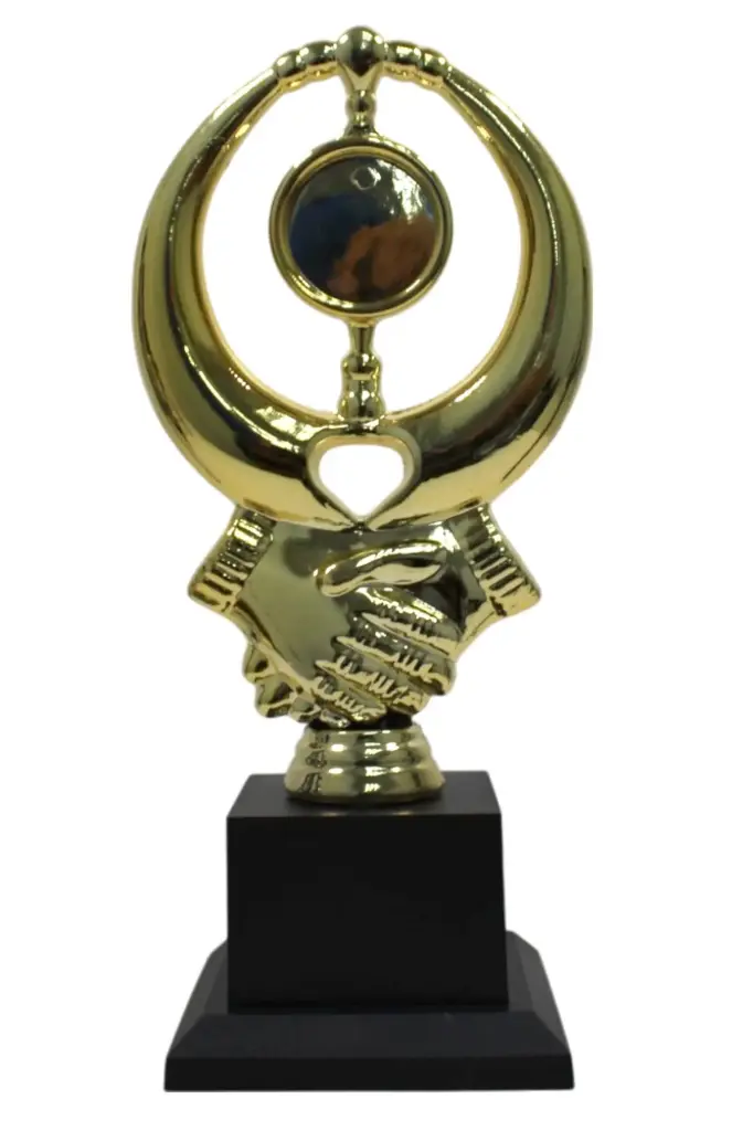 PREMIO BA506-080 DE AMISTOSO HAND SHAKE DE 10x23CM