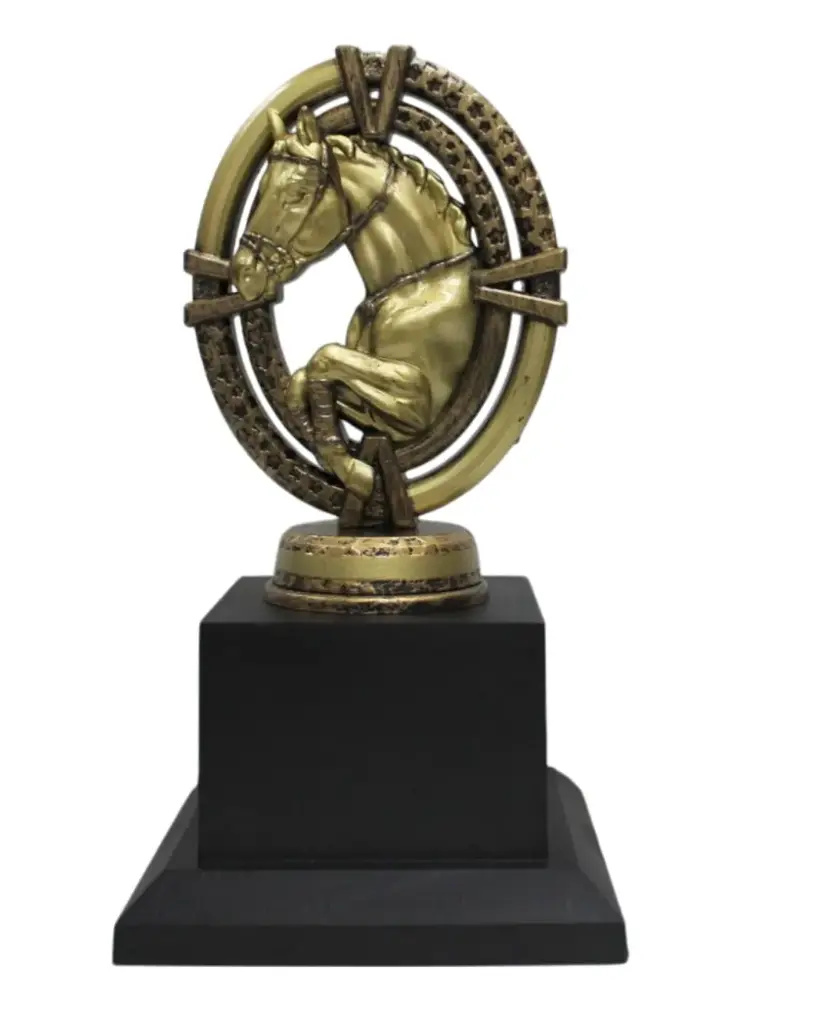 PREMIO BA506-103 DE EQUITACIÓN CABALLO DE SALTO DE 8.7xH*16 cm