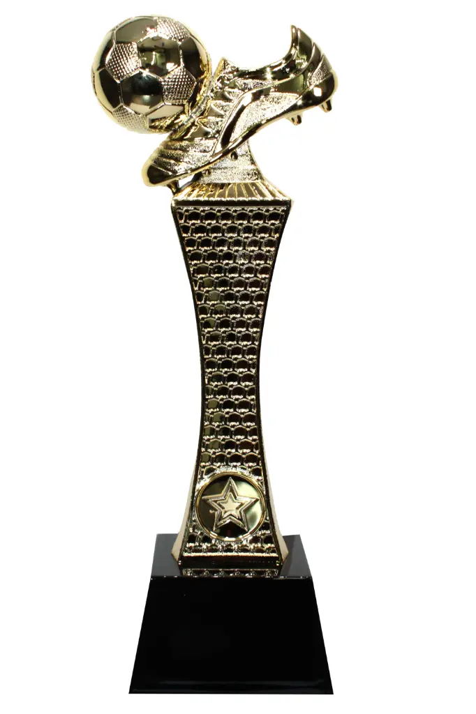 ESCULTURA DE FÚTBOL - BOTÍN SLIM H26.3 CM
