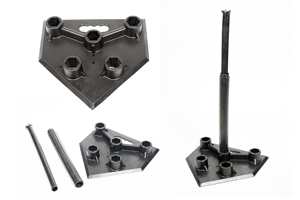 WEIGHTED BASEBALL BATTING TEE