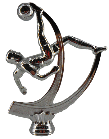 FIGURA D013 DE FÚTBOL MEDIANA - CHILENA 11.5xH*15.2 cm 