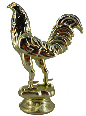 [DOLL-210] FIGURA D210 DE GALLO DE PELEA 7xH*11 cm