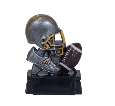 [SY-241] ESCULTURA S241 DE FÚTBOL AMERICANO - CASCO, BALÓN Y TACO
