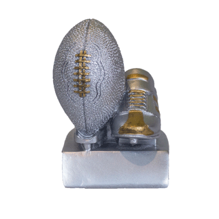 [SY-242] ESCULTURA S242 DE FÚTBOL AMERICANO - BALÓN Y TACO