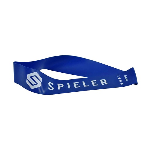 [SPIE-L-01-1010] MINI BANDA SPIELER - HEAVY COLOR AZUL (60*5*1.0cm) - Pqte DE 10 Und.