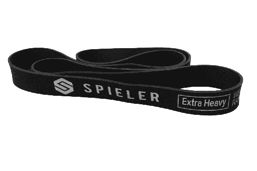 [SPIE-L-09-XHV] POWER BAND SPIELER No. 5 X-HEAVY BLACK WEIGHT CAPACITY 54 TO 79 Kg.