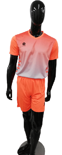 UNIFORME SOCCER - SPIELER DEGRADÉ FLUORECENTE LIVING CORAL