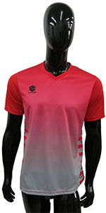 CAMISETA - SPIELER DEGRADÉ ROJO
