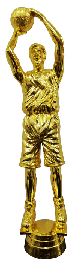 [DOLL-044] FIGURA D044 DE BALONCESTO GRANDE 7xH*22 cm