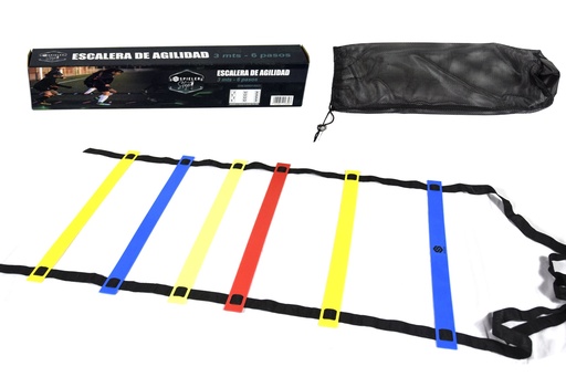 [SPIE-GXM27-ESC3] ESCALERA DE AGILIDAD DE 3 METROS 6 PASOS