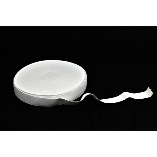 [SPIE-JJ01-100] CINTA PARA DEMARCAR ÁREAS DEPORTIVAS - ELÁSTICA BLANCA 100mts x 5cm 