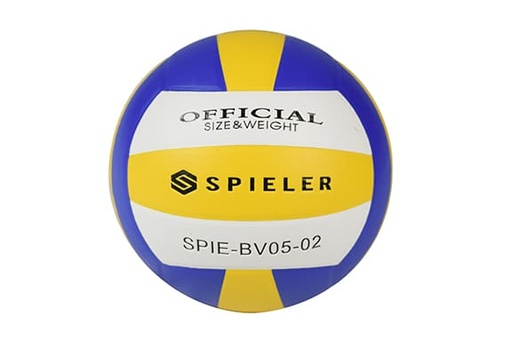 [BVOL-05-02] BALÓN DE VOLEIBOL SPIELER SWALLOW #5 PVC (YELLOW, WHITE, BLUE)