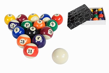 [SPIE-GHJ-03-B57-TQ34] BOLAS DE BILLAR DE 57.2mm - SET