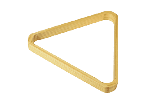 [SPIE-GHJ-06-TR] TRIÁNGULO DE MADERA PARA BOLAS DE BILLAR PARA MESA DE 57.2mm