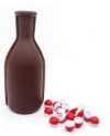 [SPIE-GHJ-21-BD] SET DE BOTELLA Y DADOS DE BILLAR