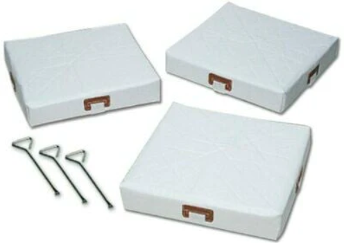 [DL-BASE] BASES PARA BÉISBOL- 1UND 15X15X3inch - 37x37x8cm SLG