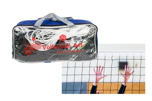 [SPIE-SHB-NETV] NET DE VOLEIBOL 9.5x1m mesh 10cm, espesor 2mm, cable 2mm - BASIC