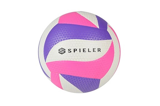 [SPIE-LS-BVMS-05] BALÓN DE VOLEIBOL SPIELER AZURE #5 SOFT PU (BLUE, WHITE, PINK)