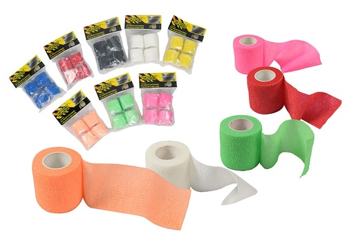 VENDAJE ELÁSTICO ADHESIVO 5cm*4.5mts - SET DE 4UND