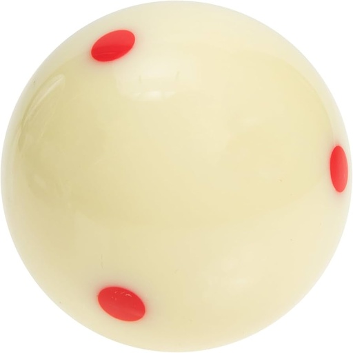[SPIE-GHJ-U35] BOLA DE BILLAR BLANCA - PUNTO ROJO 57.2mm