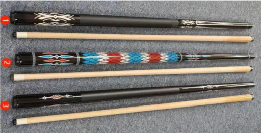 [SPIE-GHJ-54-A003] TACO DE BILLAR 1/2-pc Pool cue. 57inch ,13mm tip.