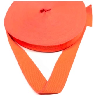 [SPIE-JJ02-50OR] CINTA PARA DEMARCAR ÁREAS DEPORTIVAS - ELÁSTICA NARANJA 50mts x 5cms