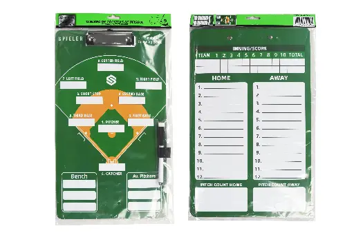 [SPIE-FLM-02-TAB.BB] TABLERO PARA ENTRENADOR DE BÉISBOL SPIELER 33X22CM