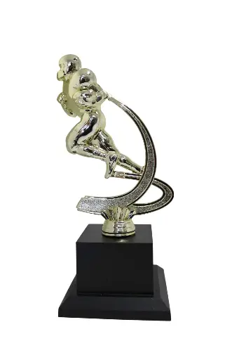 PREMIO BA506-031 DE FUTBOL AMERICANO CORREDOR 9.5x20.5CM