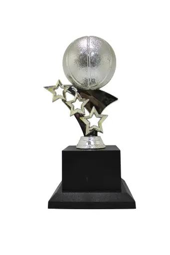 [BA506-043S] PREMIO BA506-043S DE BALONCESTO BALON CON ESTRELLAS 9.8x18.5CM