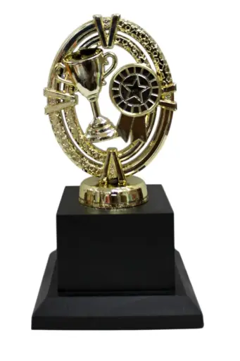 [BA506-081] PREMIO BA506-081 DE TRIUNFO PEQUEÑO - COPA Y LISTÓN DE 8.7x16CM