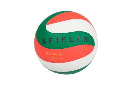 [SPIE-LS-VOL05] BALÓN DE VOLEIBOL SPIELER #5 SOFT PU (GREEN, WHITE, RED)