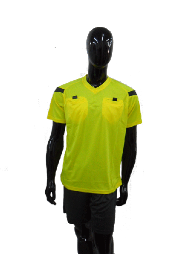 UNIFORME PARA ARBITROS AMARILLO