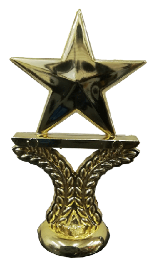 FIGURA D150 DE ESTRELLA 3.8xH*6.8 cm