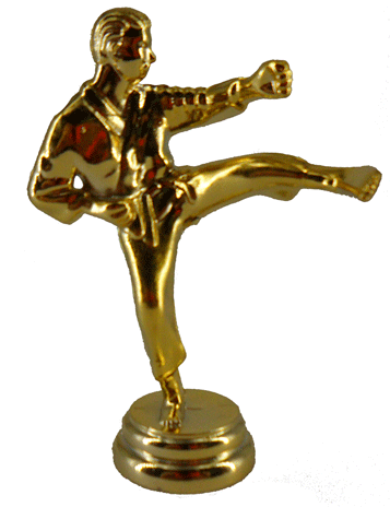 FIGURA D050 DE KARATE PEQUEÑA