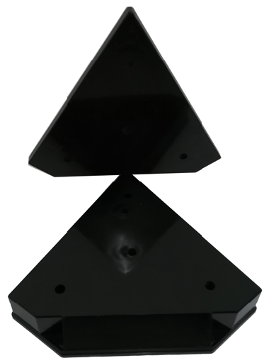 [BASE-508-B] BASE 508 PARA TROFEO 3 COLUMNAS - TAPA DE BASE PARA TROFEO 290*270*H45MM